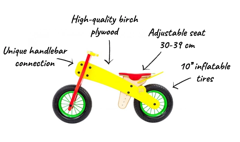 Balance bike description